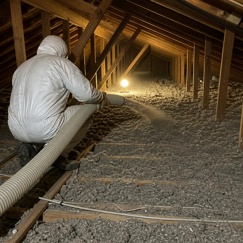 Attic Insulation in Vineyard
